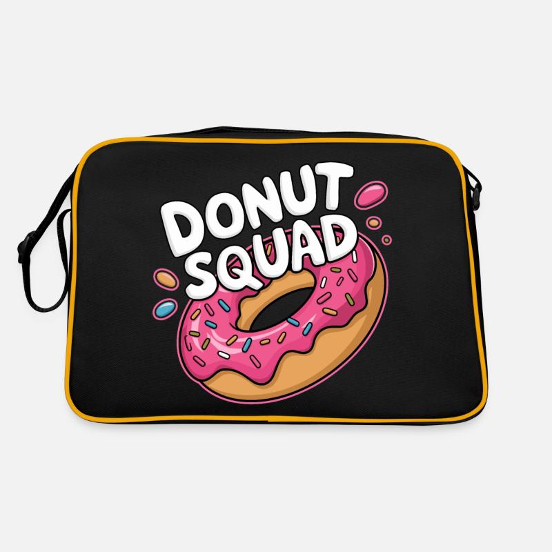 Donut Squad Donuts Doughnut Retro Bag