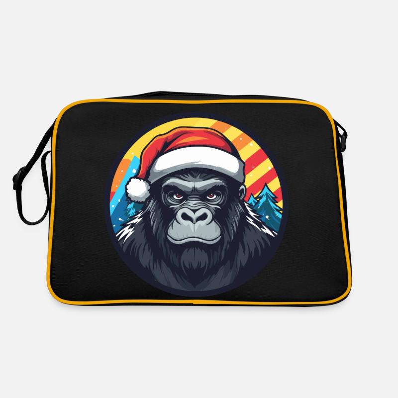 Gorille de Noël Sac Retro