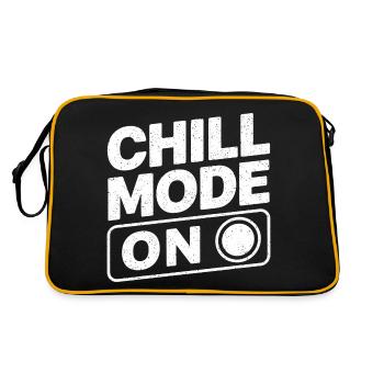 Chill Mode On Relax Relax - Retro Bag - black/gold - Back