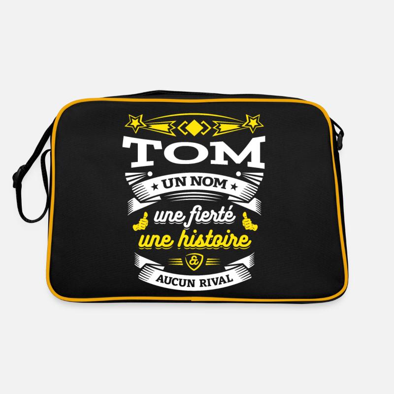 TOM UN NOM UNE FIERTÉ AUCUN RIVAL Sac Retro