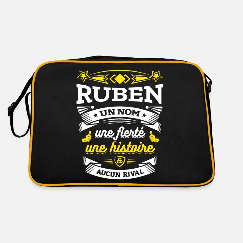 RUBEN UN NOM UNE FIERTÉ AUCUN RIVAL Sac Retro