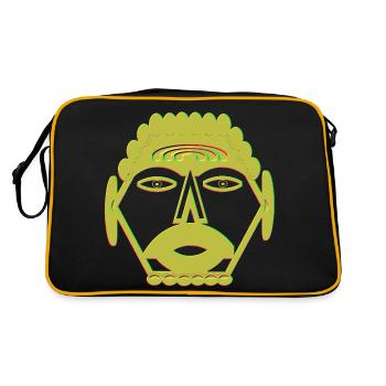 trim - Retro Bag - black/gold - Back