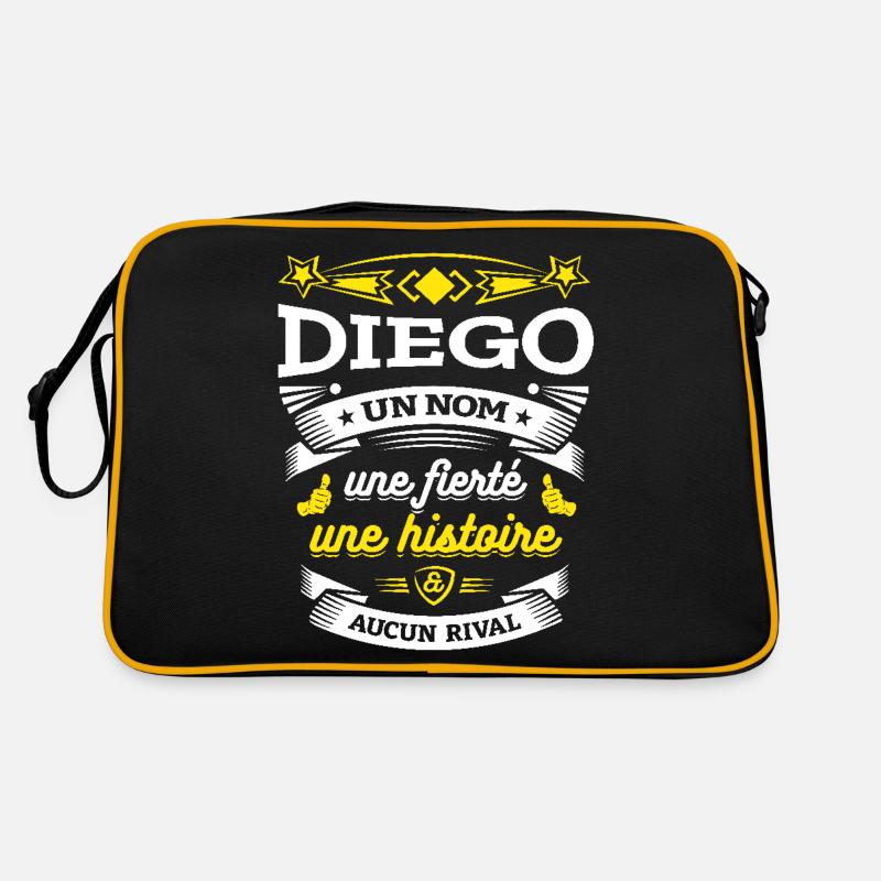 DIEGO UN NOM UNE FIERTÉ AUCUN RIVAL Sac Retro