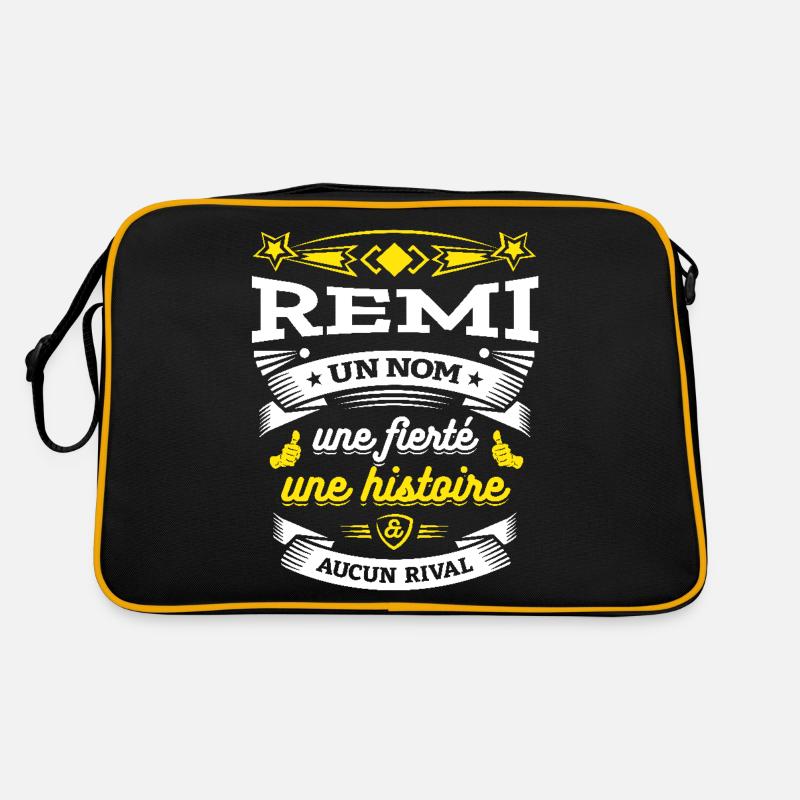 REMI UN NOM UNE FIERTÉ AUCUN RIVAL Sac Retro