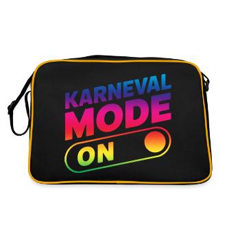Mode Karneval sur Fasching Fasnet - Sac Retro - noir/or - Dos
