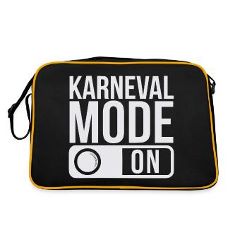 Mode Karneval sur Fasching Fasnet - Sac Retro - noir/or - Dos