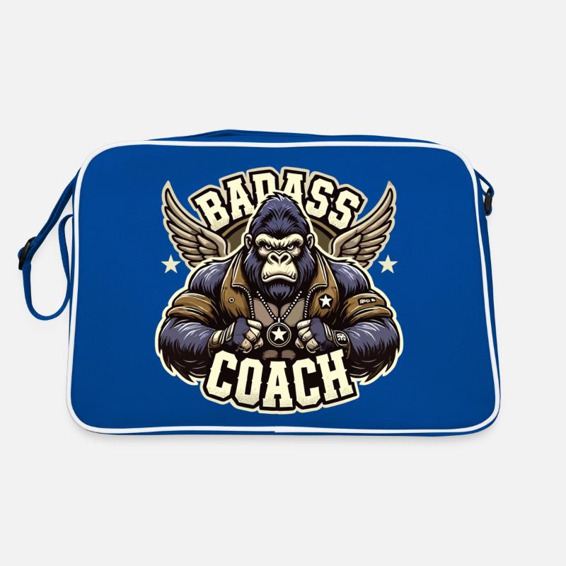 Badass Trainer Coach Gorilla Gift Sac Retro
