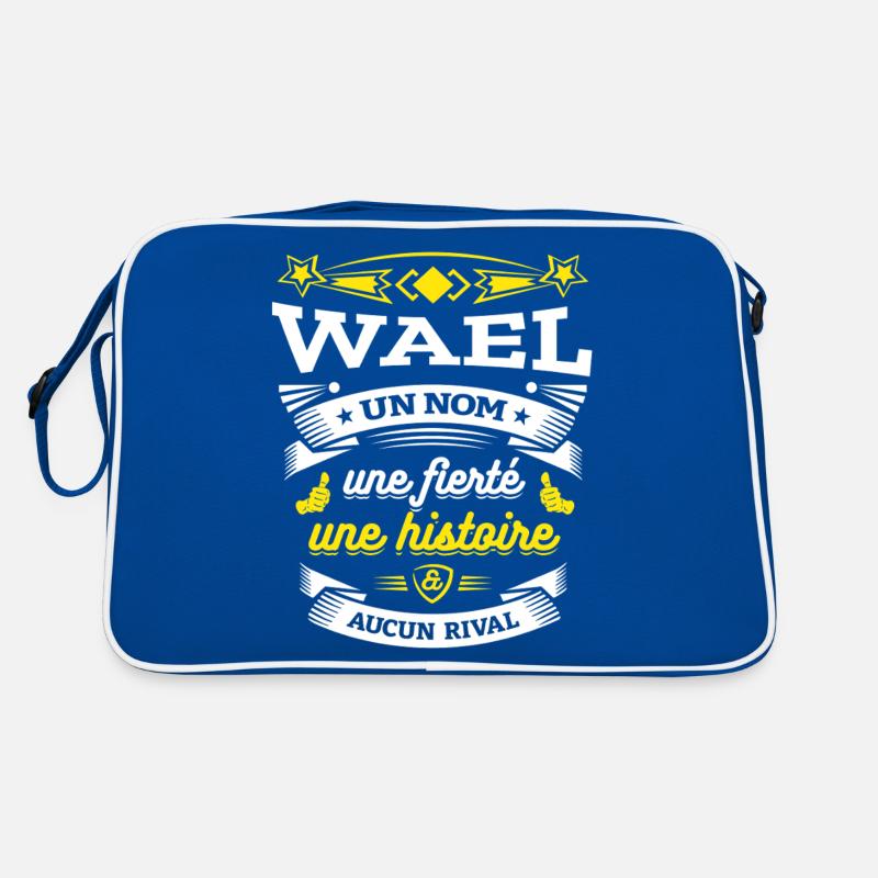 WAEL UN NOM UNE FIERTÉ AUCUN RIVAL Sac Retro