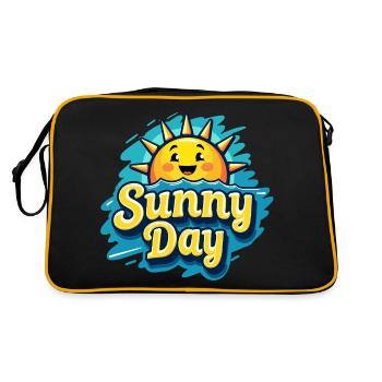 Sunny Day Sun S - Retro Bag - black/gold - Back