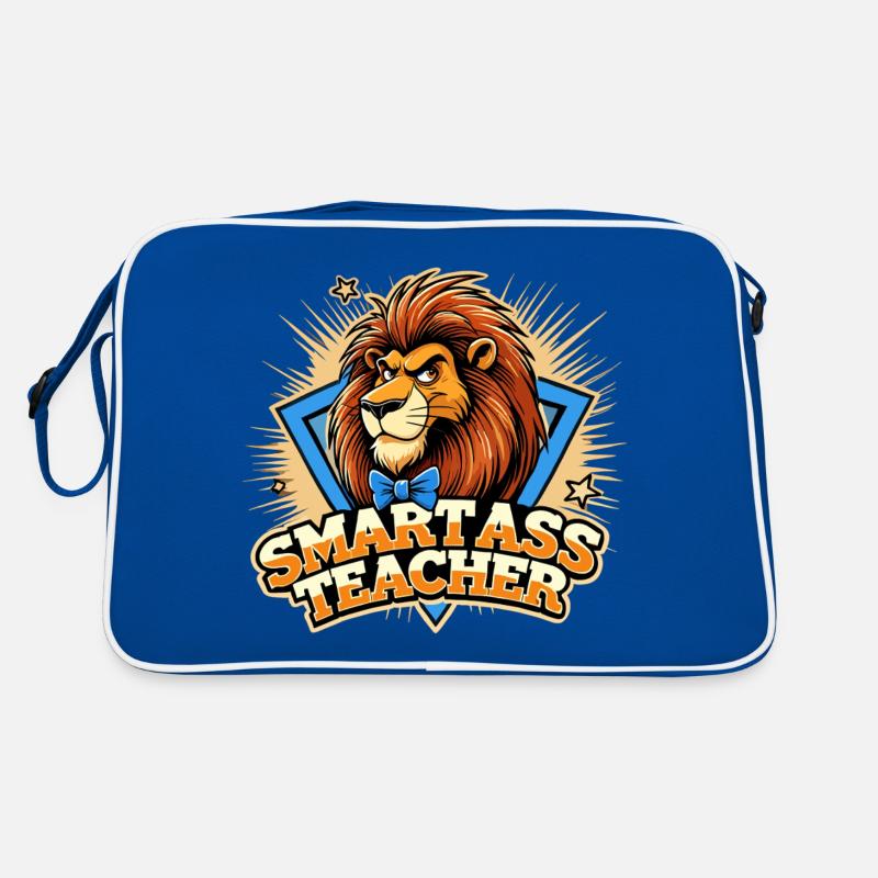 Know-it-All Clever Teacher Leo Funny Gift Retro Bag
