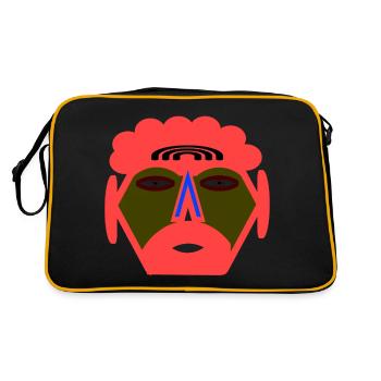 Agile - Retro Bag - black/gold - Back