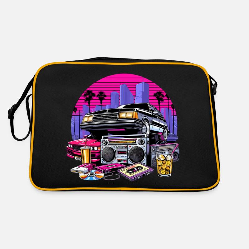 Kompaktkassette Ghettoblaster 90er Retro Geschenk Retro Tasche