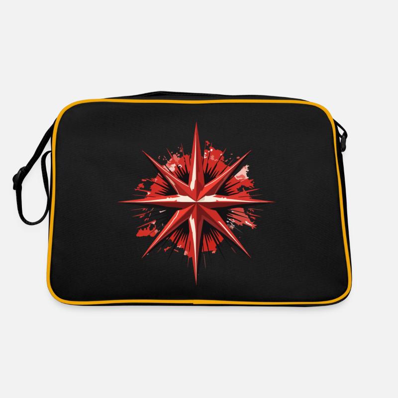 Boussole Étoile Sac Retro