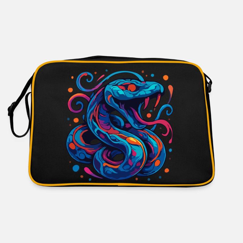 Serpent coloré Sac Retro