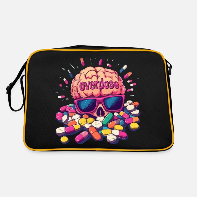 Psy Brain Retro Tasche