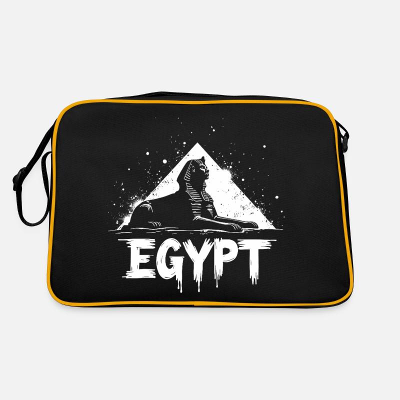 Ägypten Sphinx Pyramide Retro Tasche