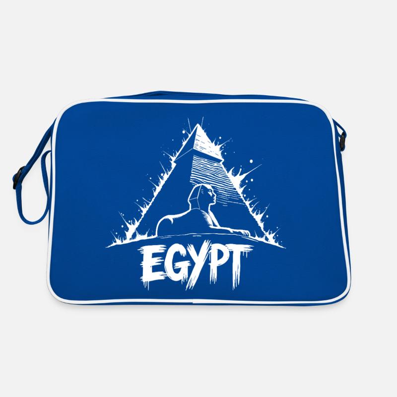 Ägypten Sphinx Pyramide Retro Tasche