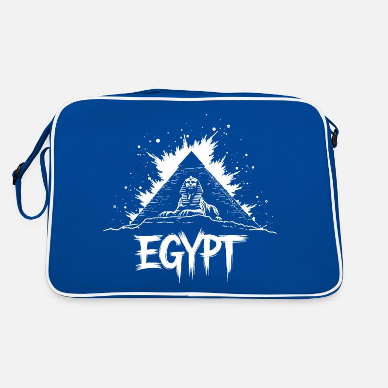 Pyramide du Sphinx d’Égypte Sac Retro