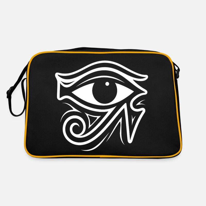 Symbole de l’œil d’Horus en Égypte Sac Retro