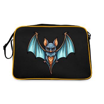 Bat Neo Traditional - Retro Bag - black/gold - Back