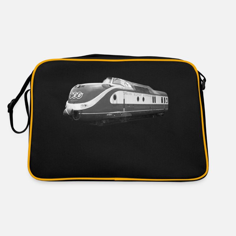 TEE Trans Europ Express Triebzug Bundesbahn Lok Retro Tasche