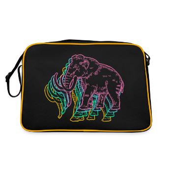 Mammut - Retro Tasche - Schwarz/Gold - Hinten