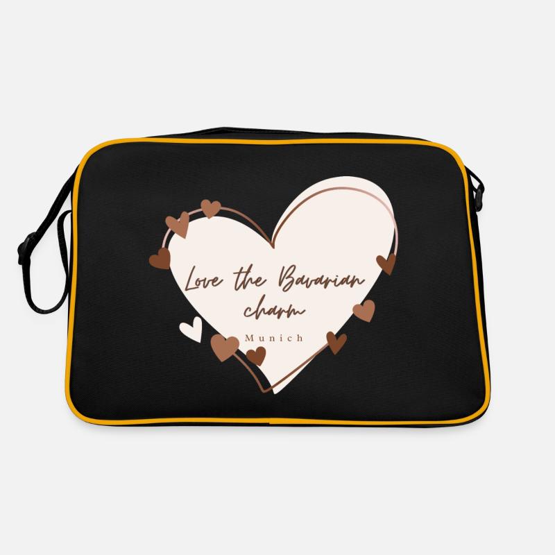 Lieben Sie den bayerischen Charme Retro Tasche