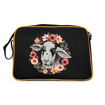 "Resi" Baby - Retro Bag - black/gold - Back