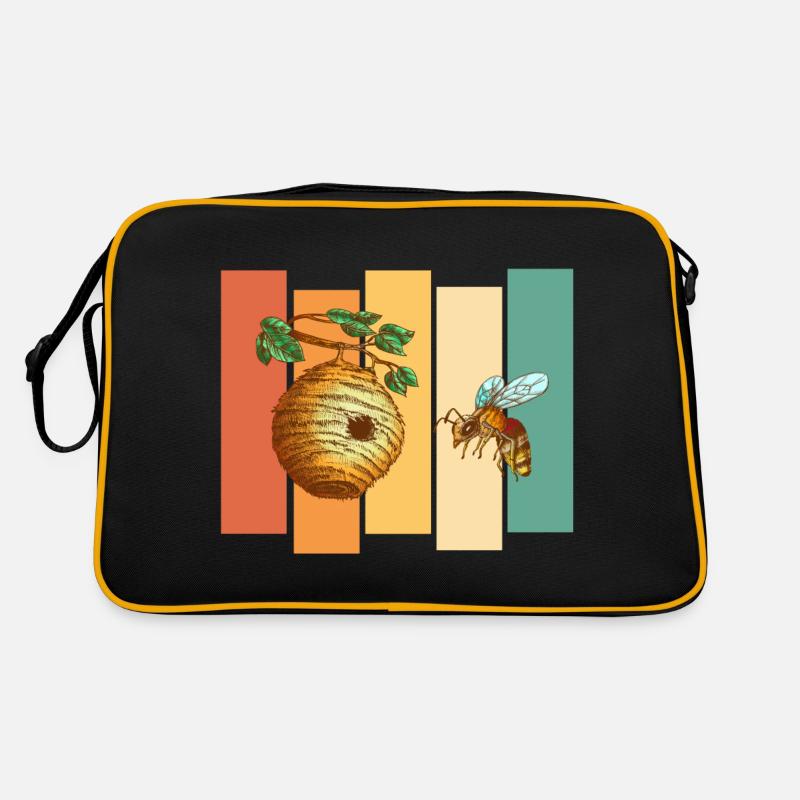 Bee Beehive Retro Bag