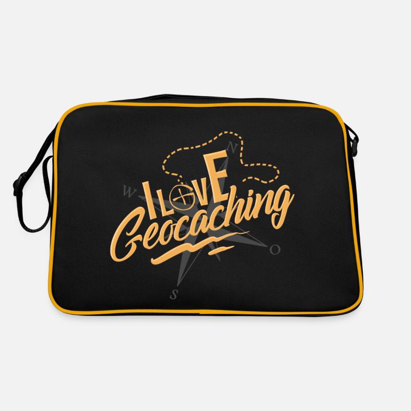 Geocaching Retro Tasche