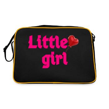 Little girl - Sac Retro - noir/or - Dos