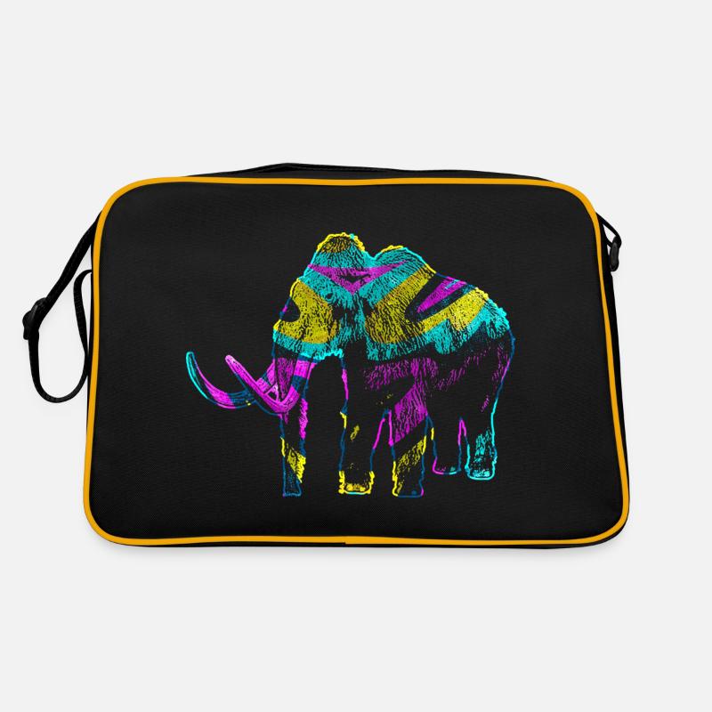 Mammut - Retro Tasche - Schwarz/Gold