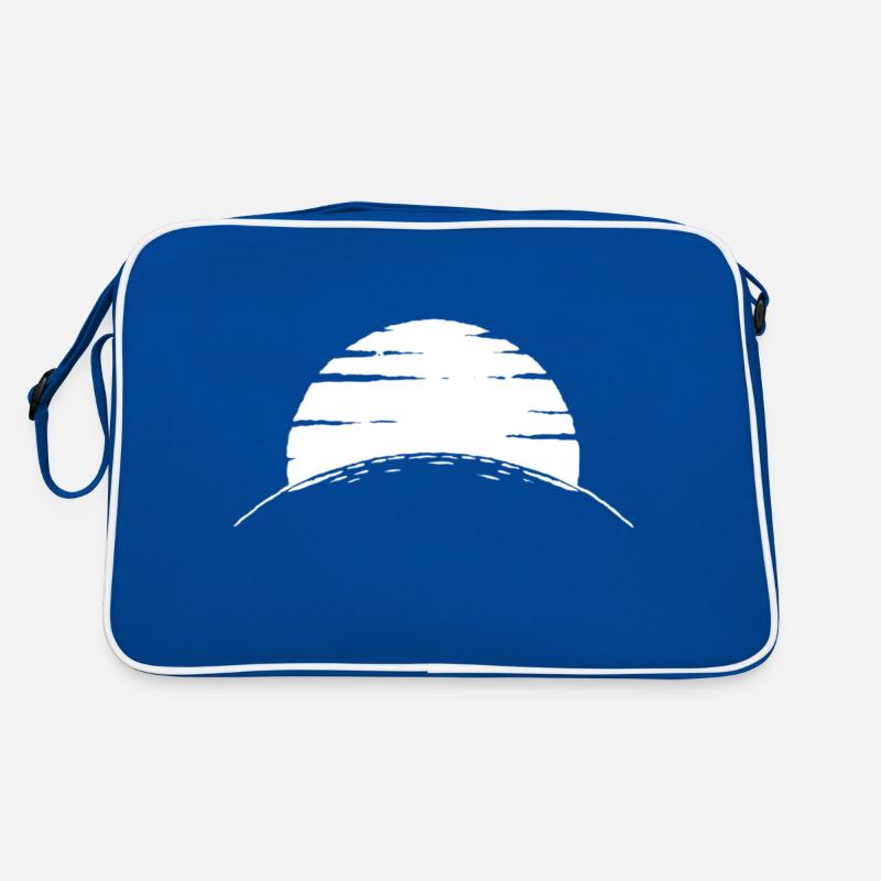 coucher du soleil Sac Retro