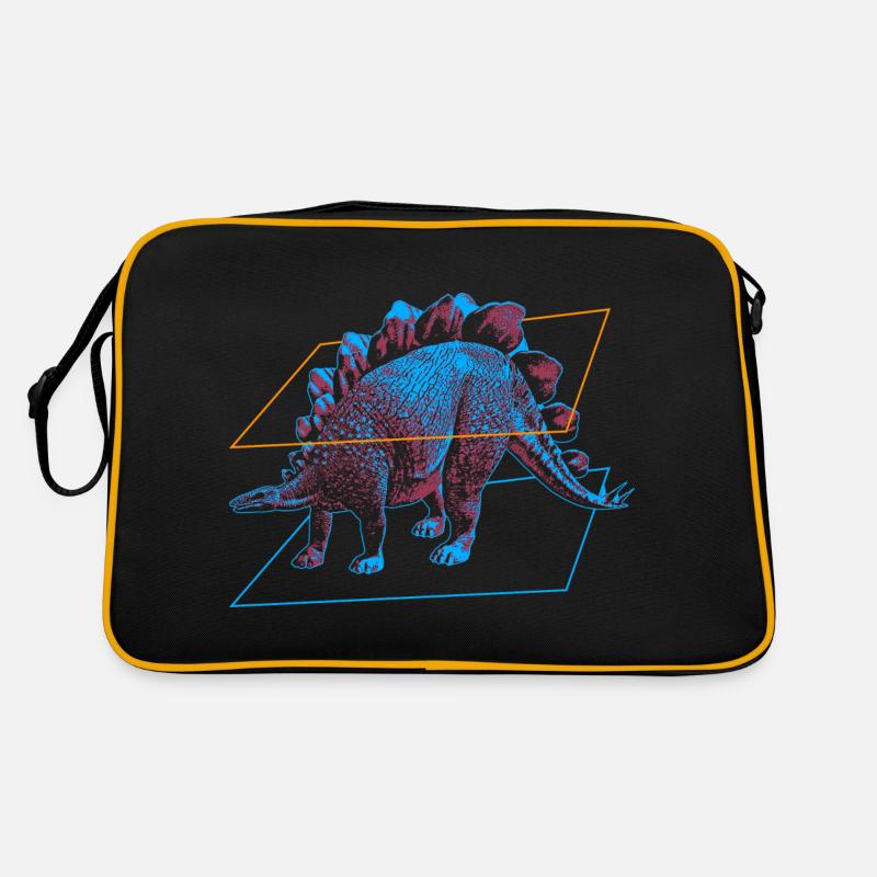 Stegosaurus Dinosaurier Retro Tasche