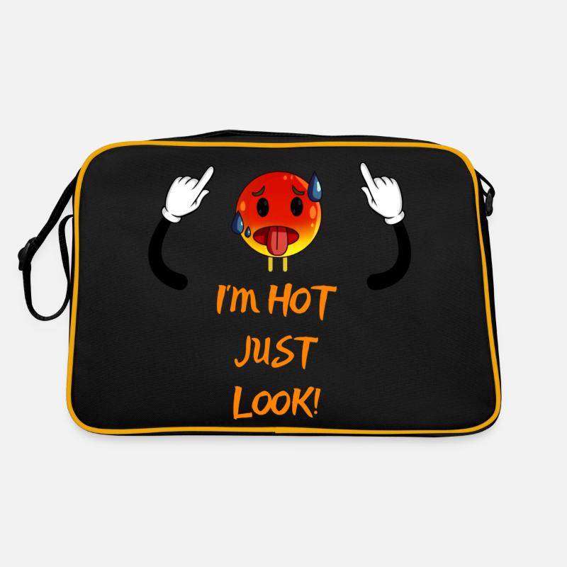 Je suis chaud, regarde juste Sac Retro