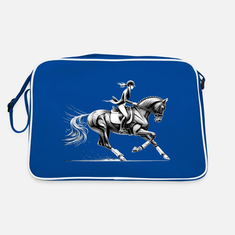 Dressage Équitation Cheval Dynamic Gift Sac Retro