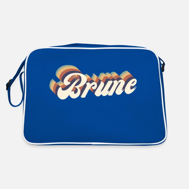 Brune vintage Sac Retro