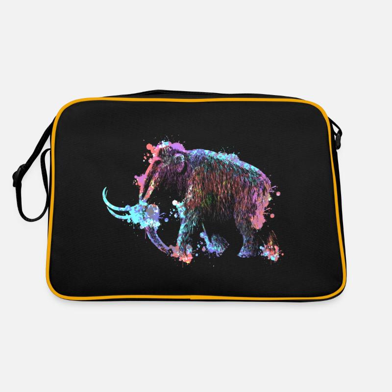 Mammut - Retro Tasche - Schwarz/Gold