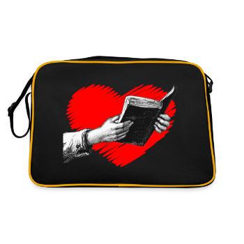 Read the book Hearts - Retro Bag - black/gold - Back
