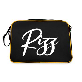 Rizz - Jugendwort - Sac Retro - noir/or - Dos