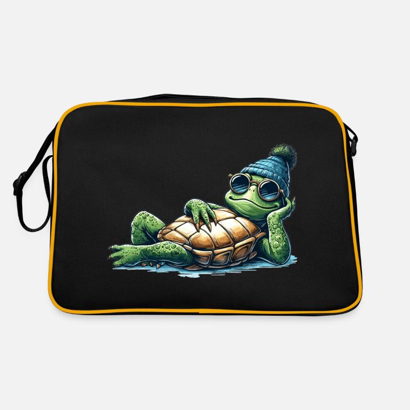 Chill Toad Tortue Cool Chill Cadeau Sac Retro