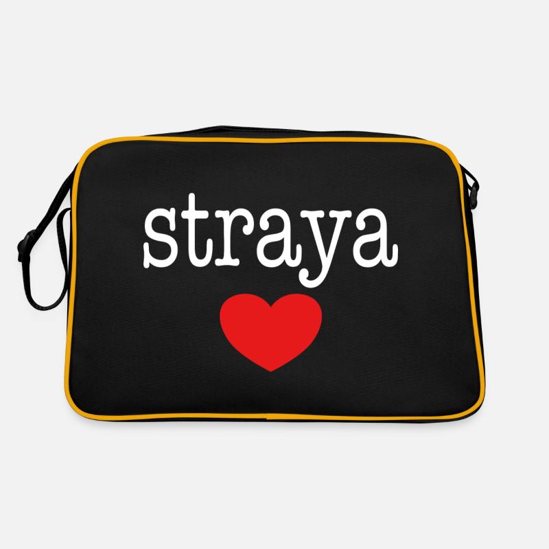 straya with heart Retro Bag
