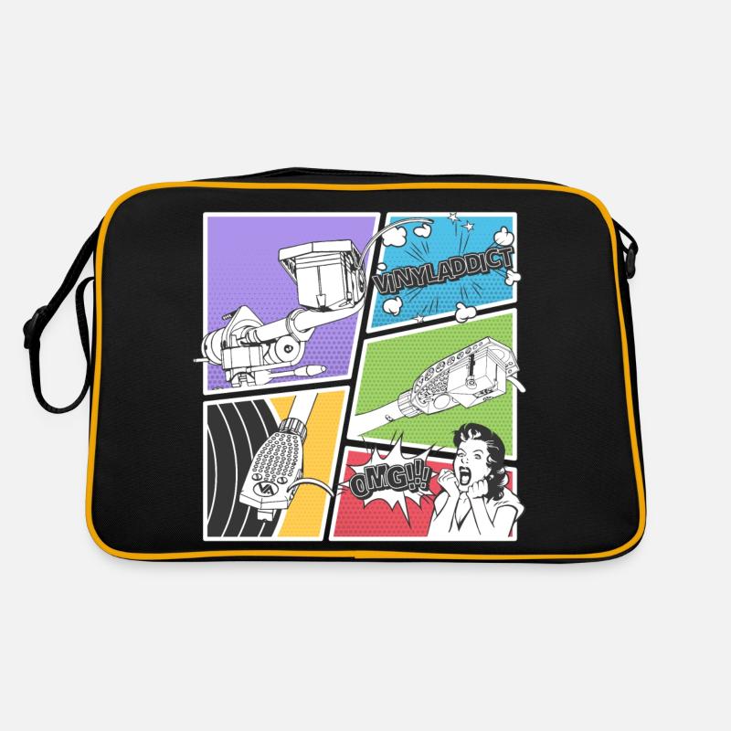 Vinyladdict Attack V8.2 Retro Tasche