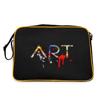 KIND - Retro Bag - black/gold - Back