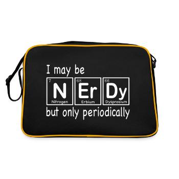 Nerby - Sac Retro - noir/or - Dos