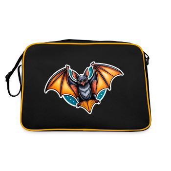 Bat Neo Traditional - Retro Bag - black/gold - Back