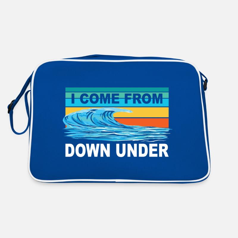 I COME FROM DOWN UNDER Retro Bag