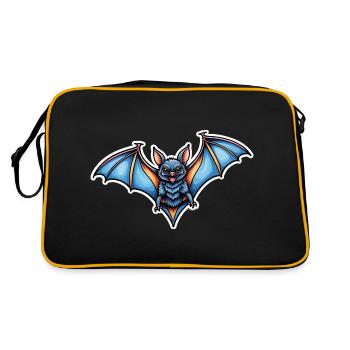 Bat Neo Traditional - Retro Bag - black/gold - Back