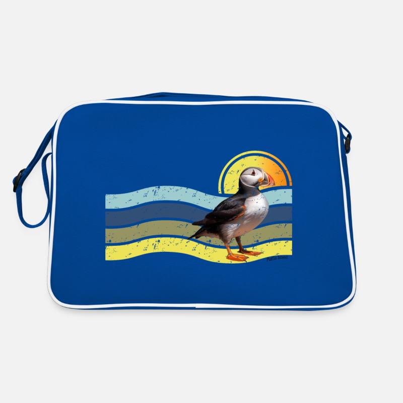 Île Puffin Sac Retro