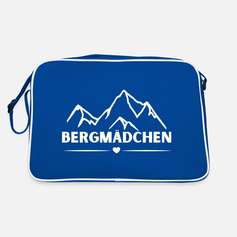 Bergmädchen Retro Tasche